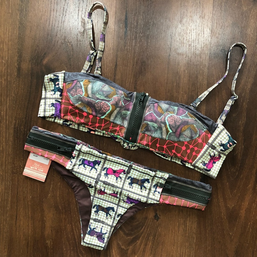 ❤️SALE❤️Maaji Royal Riders Bikini RARE NWT